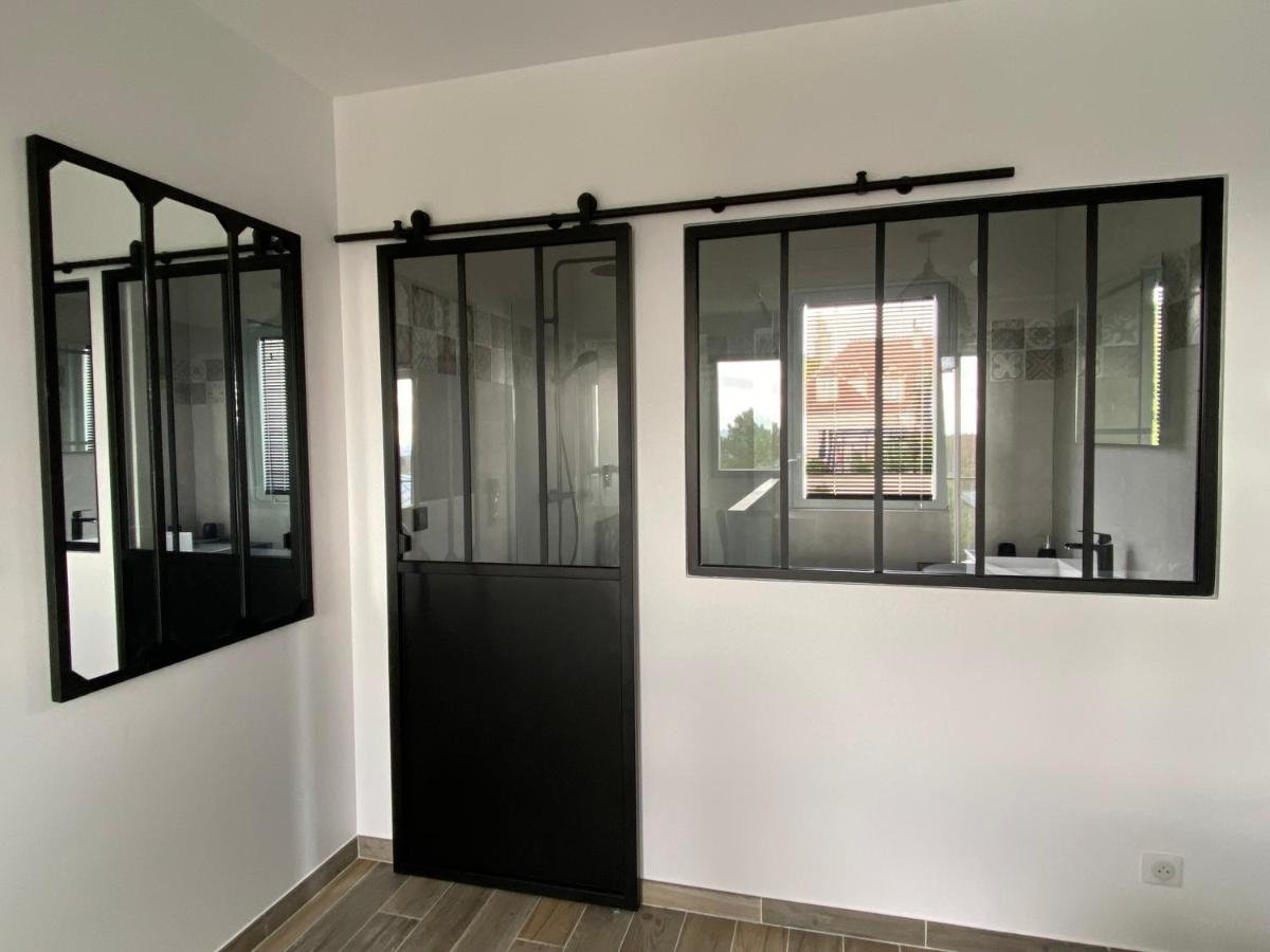 La Villa Perchee Calme, Sauna, Parking Prive Saint-Prix  Ngoại thất bức ảnh