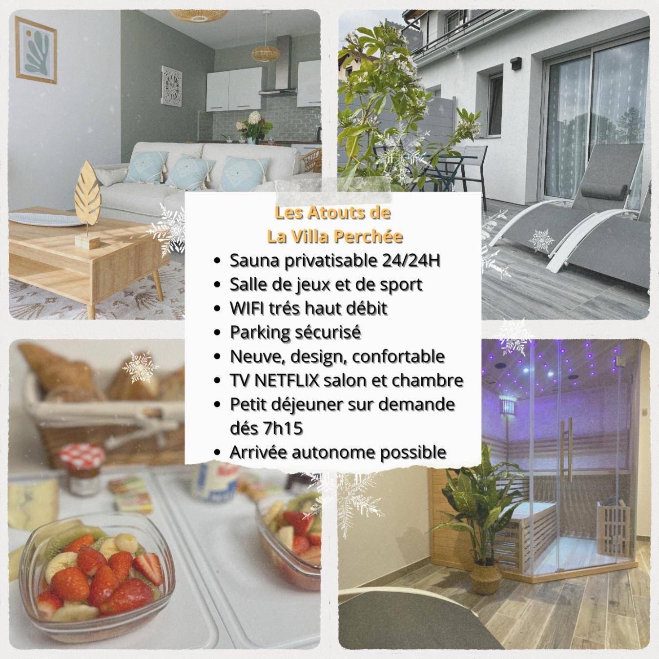 La Villa Perchee Calme, Sauna, Parking Prive Saint-Prix  Ngoại thất bức ảnh